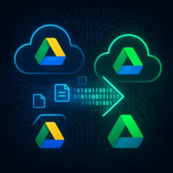 Chuyển dữ liệu từ google drive này sang drive khác